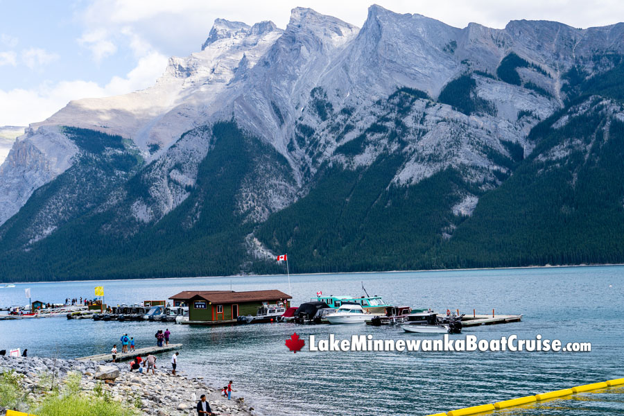 Lake Minnewanka Boat Cruise in June